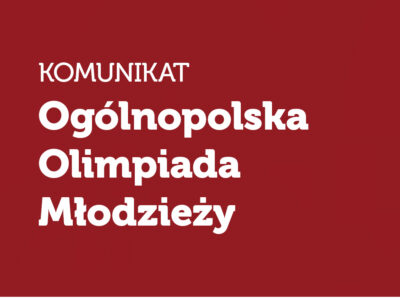 Ogólnopolska Olimpiada Młodzieży – listy startowe