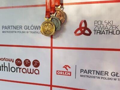 Tryumf – partner dostarczający medale na Mistrzostwa Polski w triathlonie.