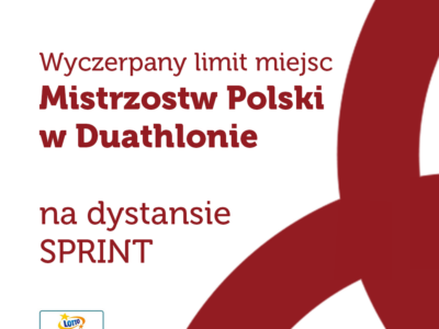LOTTO Duathlon Energy – wyczerpany limit miejsc w wyścigu Age Group.