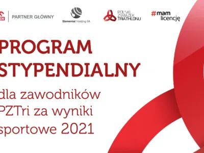 Program stypendialny dla zawodników PZTri za wyniki sportowe w 2021 roku