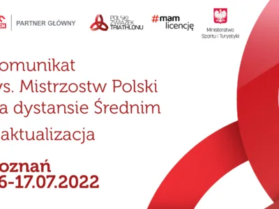 KOMUNIKAT POLSKIEGO ZWIĄZKU TRIATHLONU ORAZ ORGANIZATORA JBL TRIATHLON POZNAŃ W SPRAWIE ZMIANY FORMUŁY ZAWODÓW!