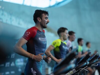 Maciej Bruździak z brązowym medalem Mistrzostw Świata w triathlonie halowym!